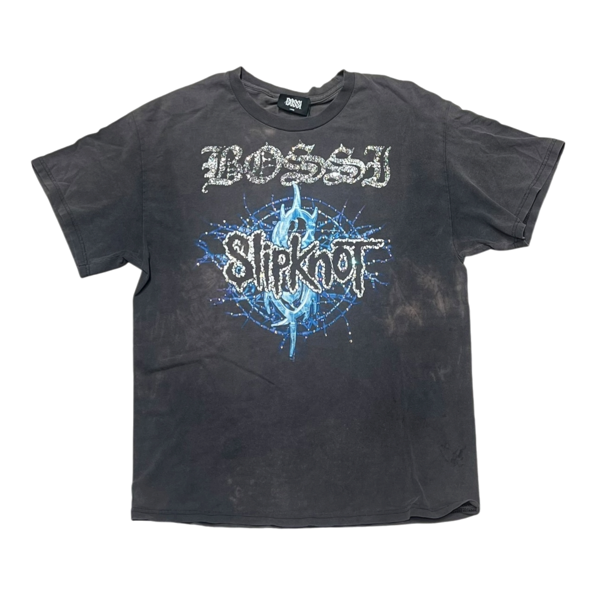 Blue Slipknot Vintage Rhinestone Tee (FW25)