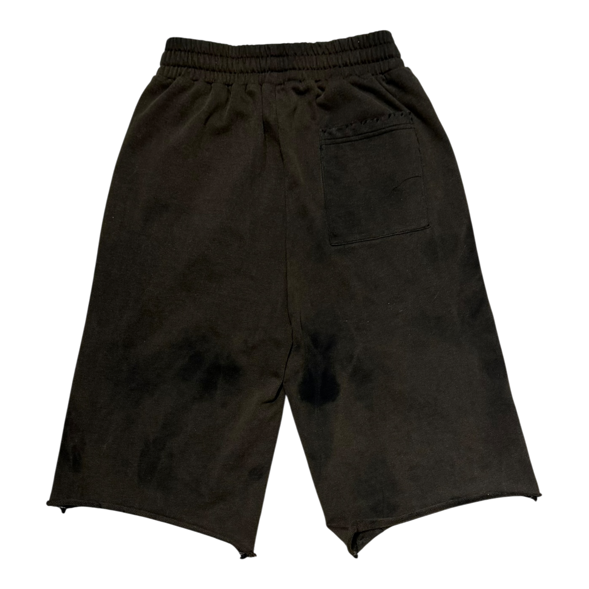Vintage Varsity Brown Baggy Sweat Shorts