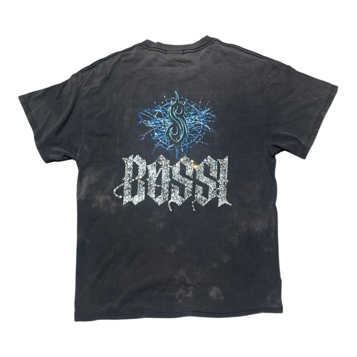 Blue Slipknot Vintage Rhinestone Tee (FW25)