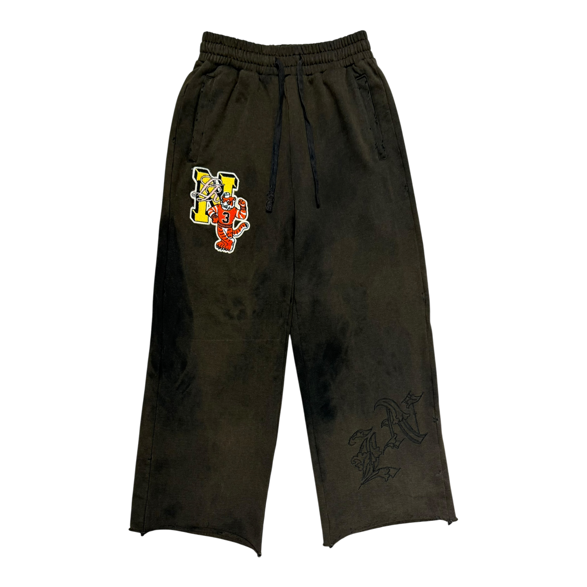 Vintage Varsity Brown Artist Sweatpants