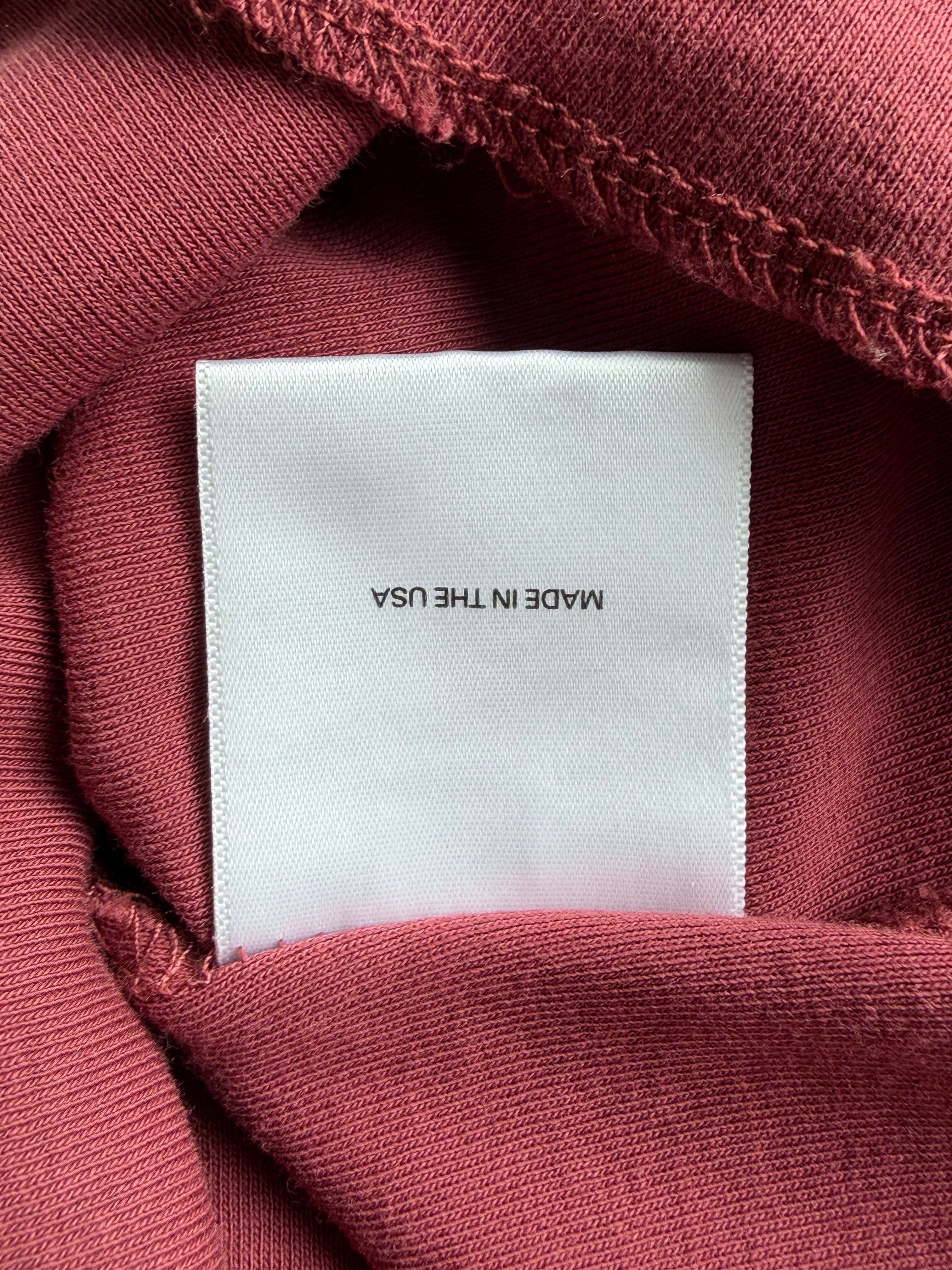 Whisper Raglan Tee Faded Red