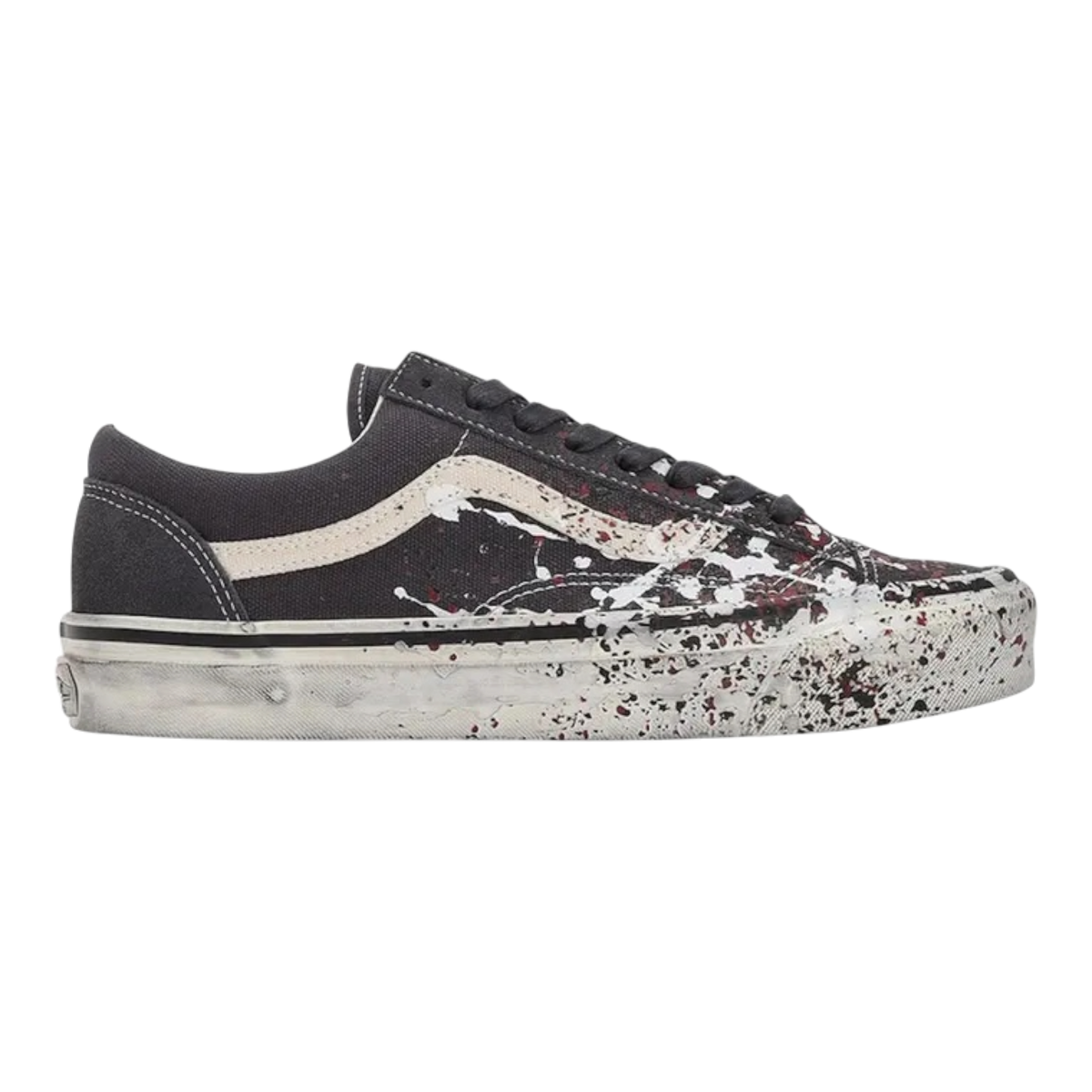 Premium Old Skool 36 Paint Splatter Charcoal Grey