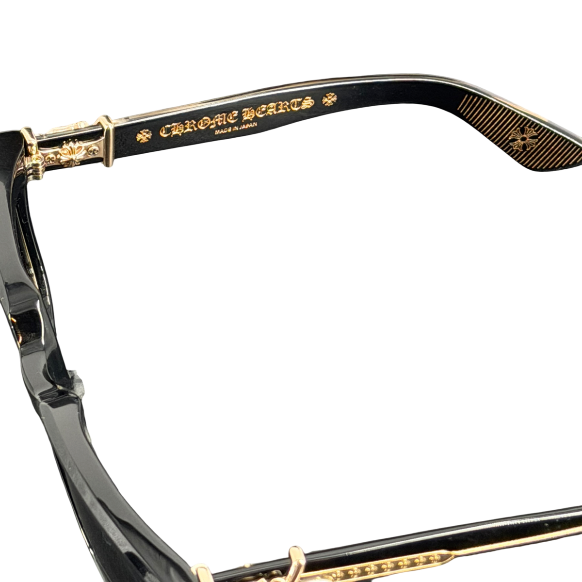Vagillionaire Black & Gold Glasses
