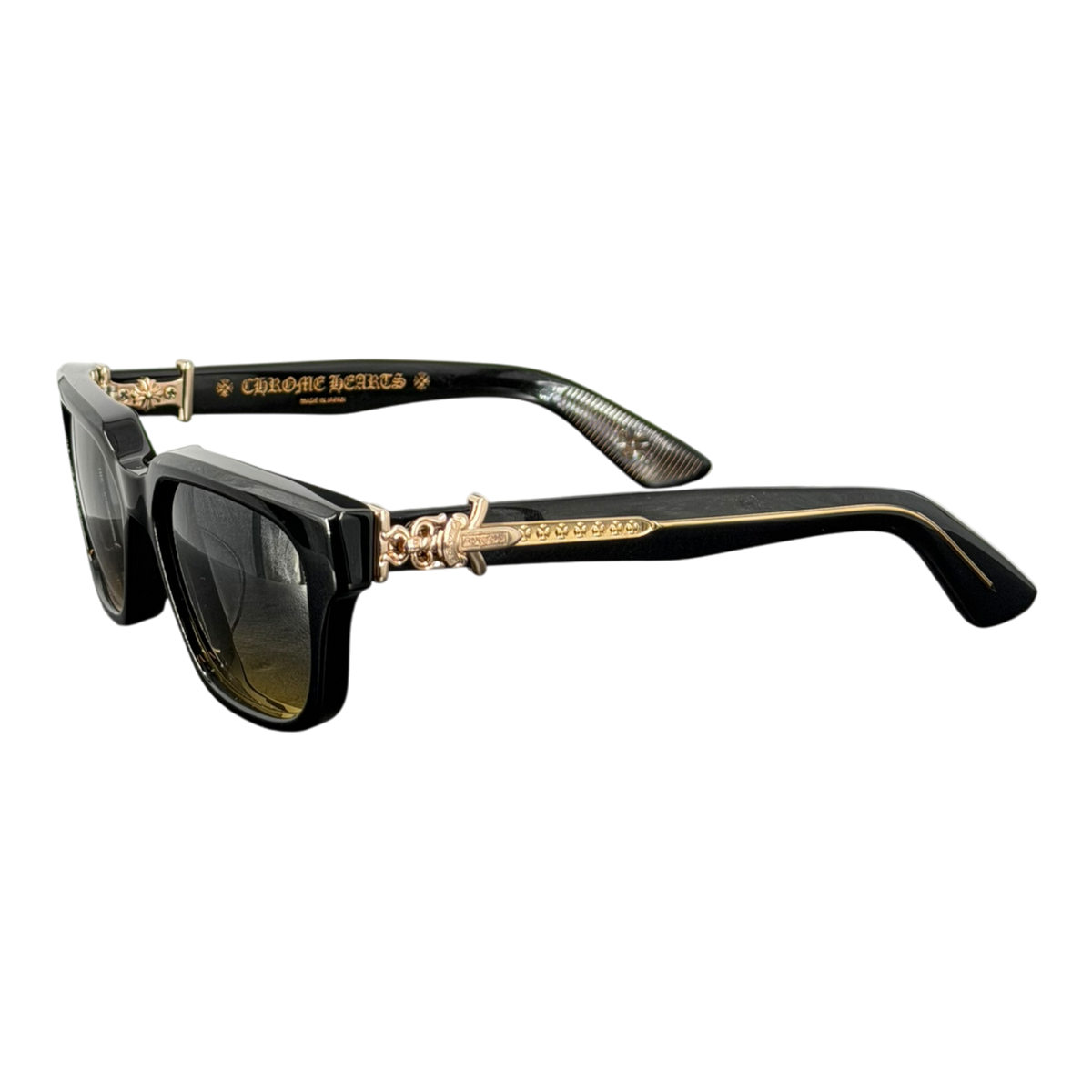 Vagillionaire Black & Gold Glasses