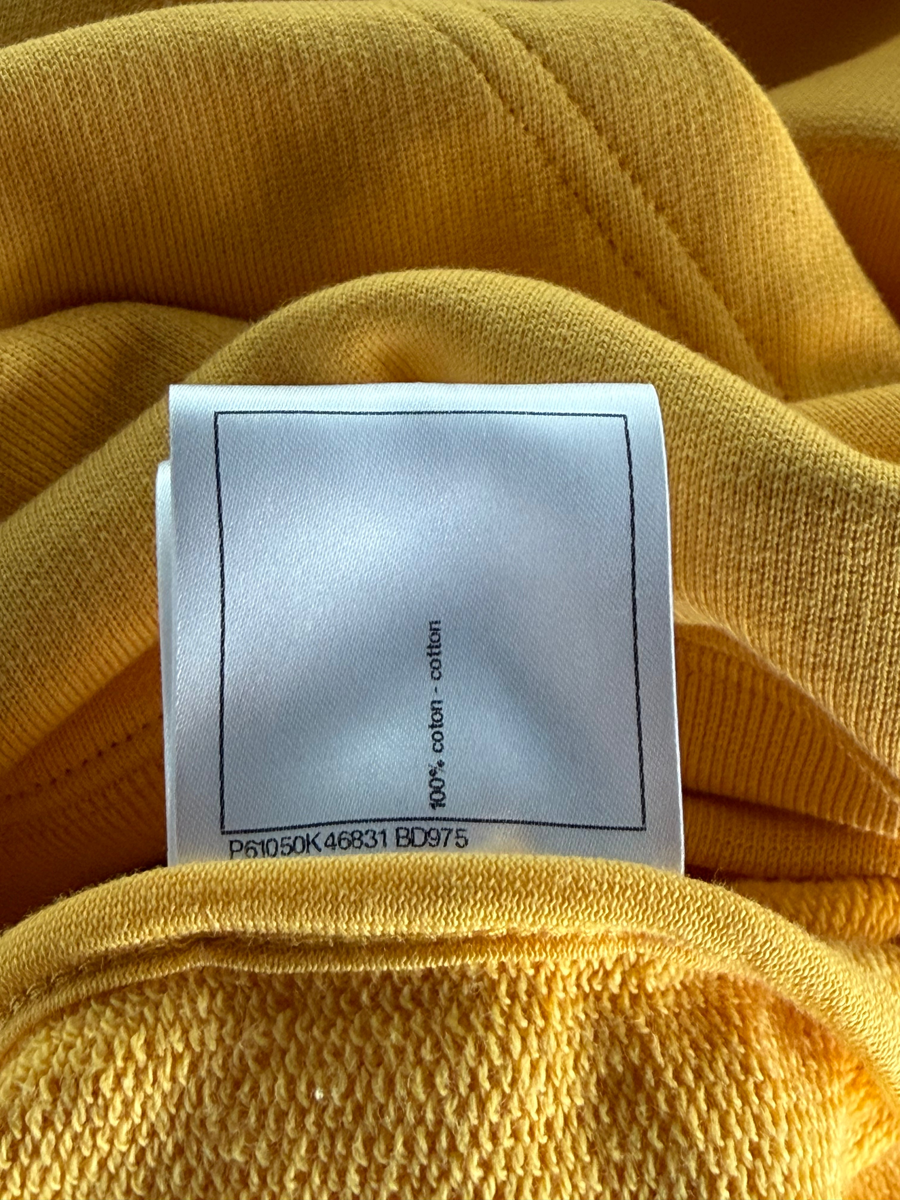 Chanel Pharrell Appliqué Sunflower Hoodie Yellow