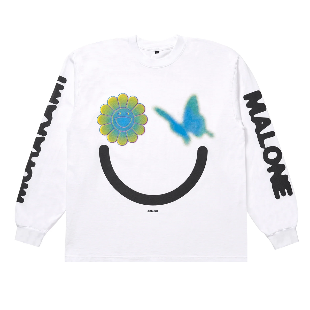 Murakami x Post Malone Color With Me L/S Tee White