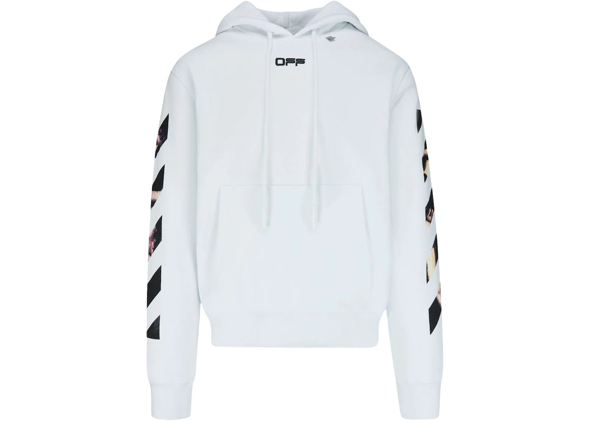 Off-White Caravaggio Arrows Hoodie White/Multicolor