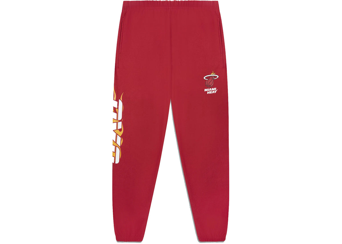 OVO x NBA Heat Fleece Pant Red