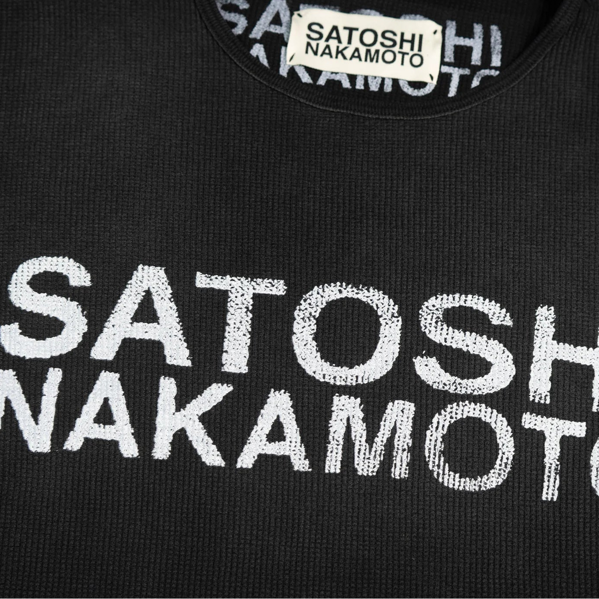 Logo Thermal T-Shirt Black