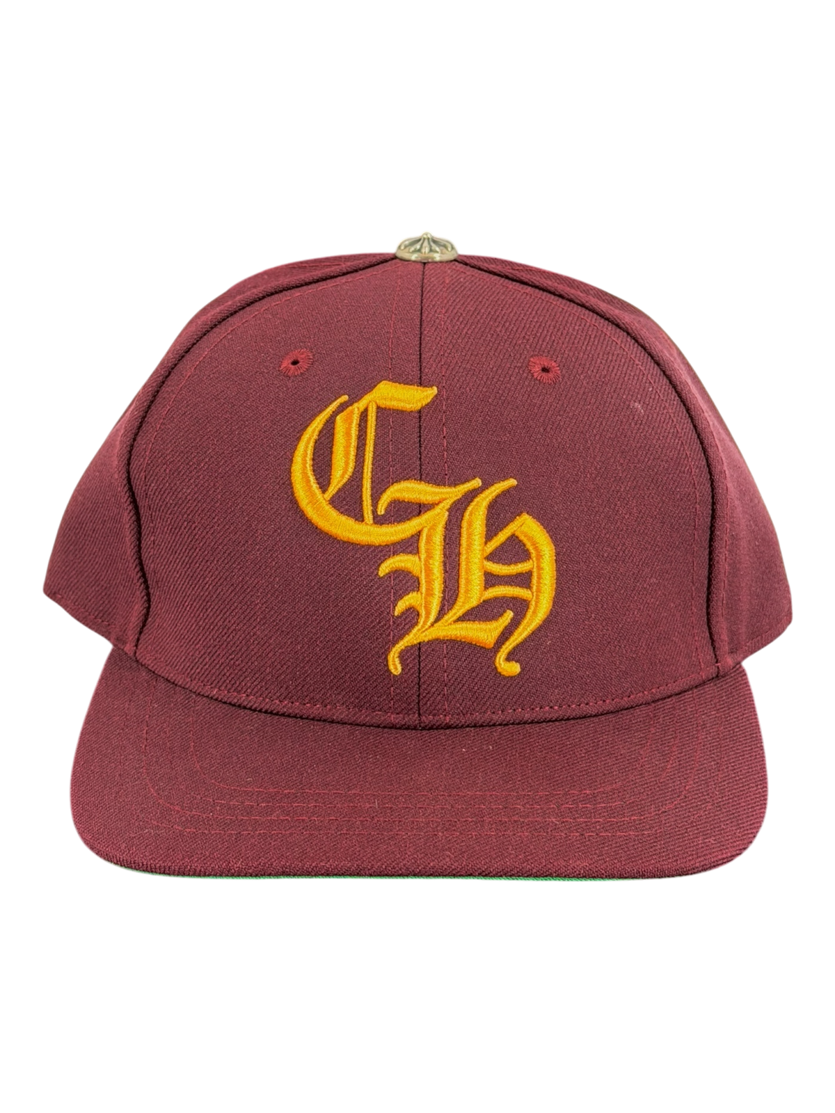 CH Baseball Hat Burgundy/Gold