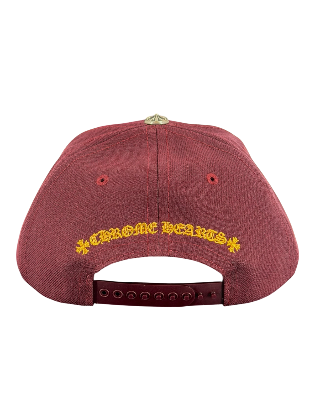 CH Baseball Hat Burgundy/Gold