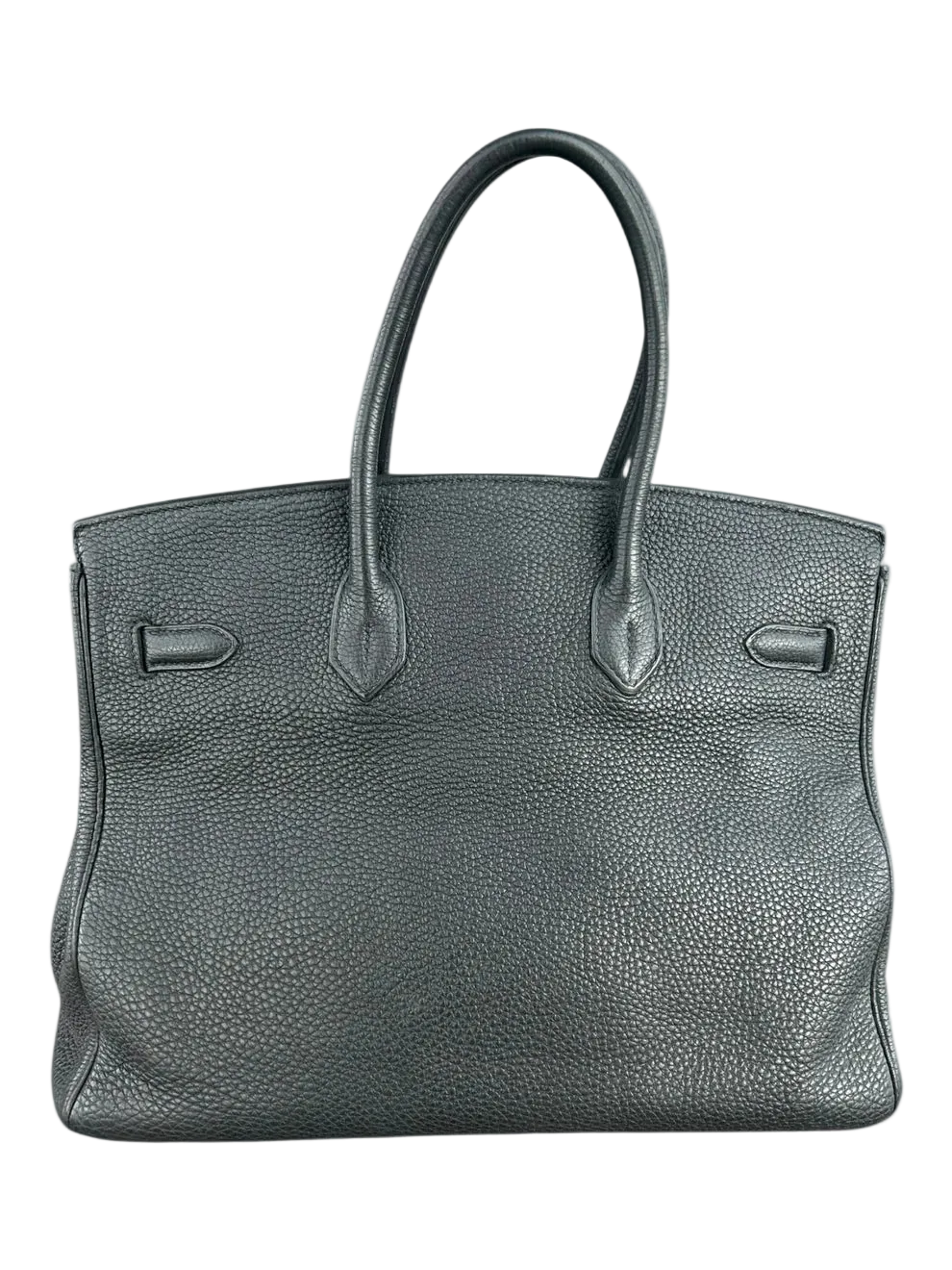Black Togo & Palladium Hardware Birkin 35