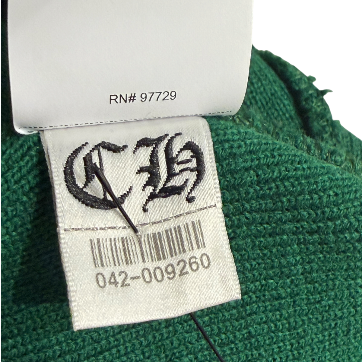 CH Beanie Green Yellow