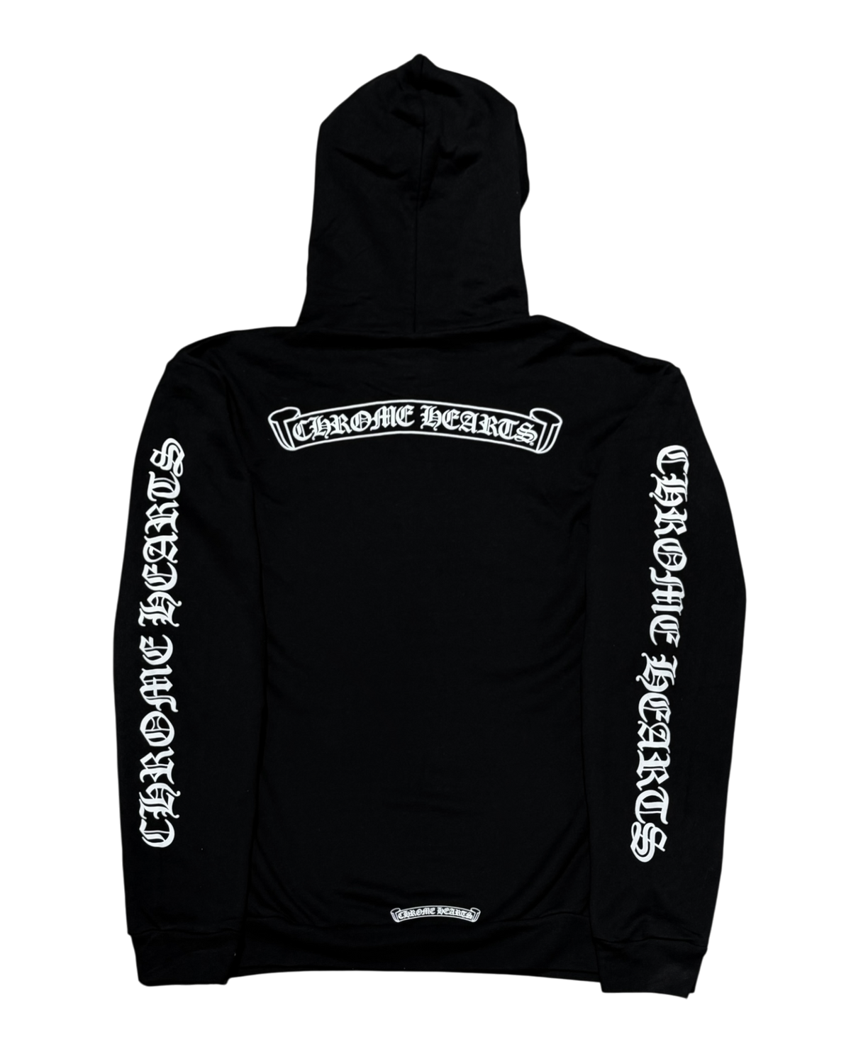 Scroll Logo Hoodie Black