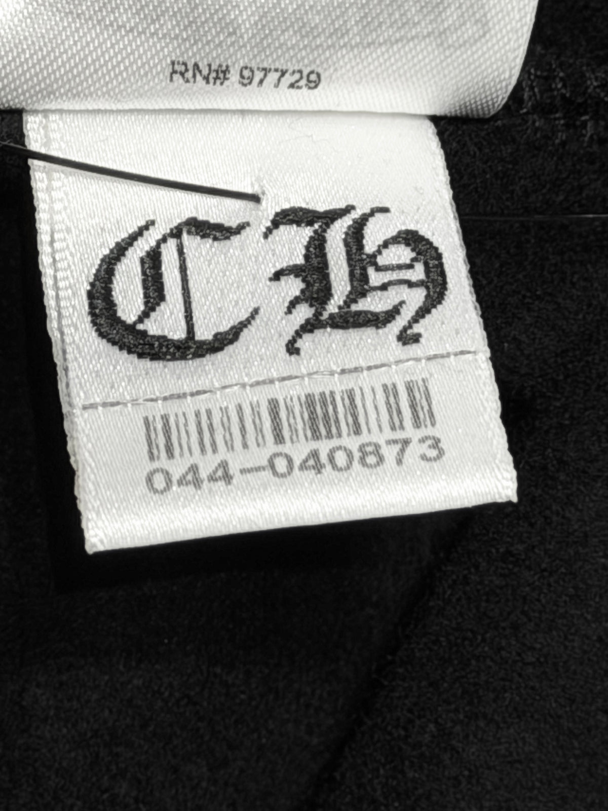 Scroll Logo Hoodie Black