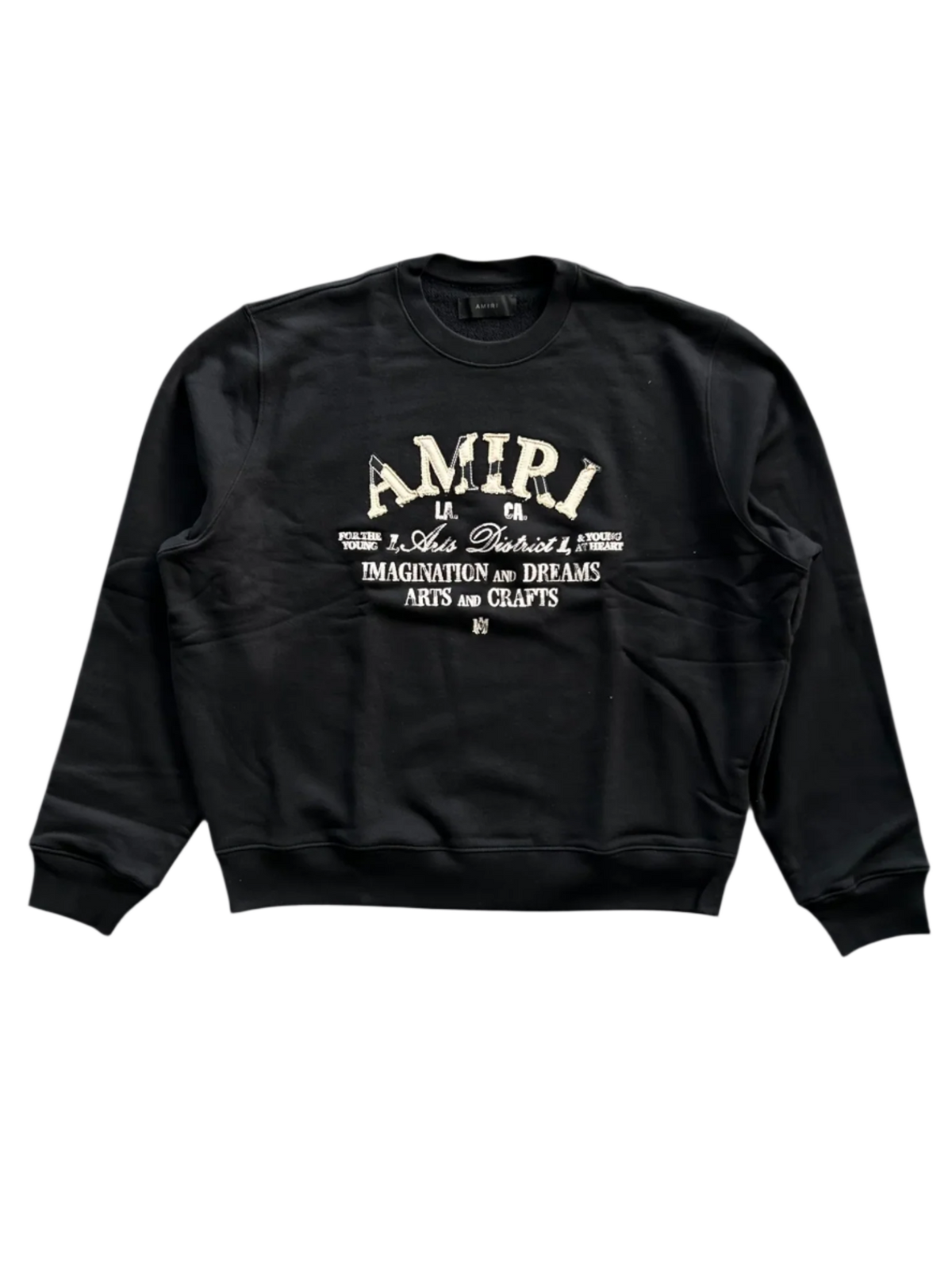Black & White Arts District Embroidered Sweater