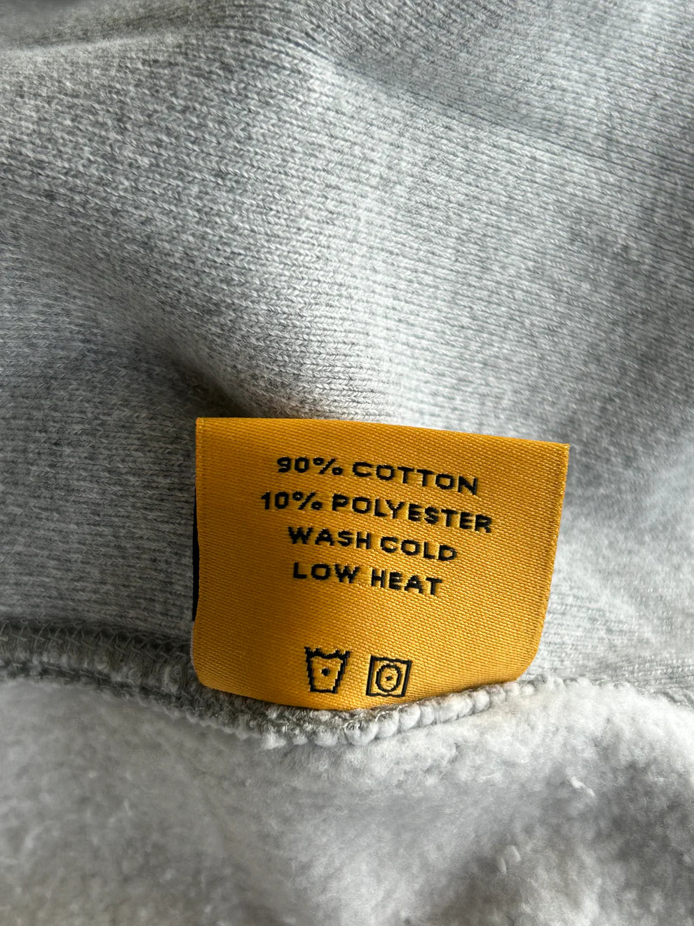 Grey & Black Dept Logo Hoodie