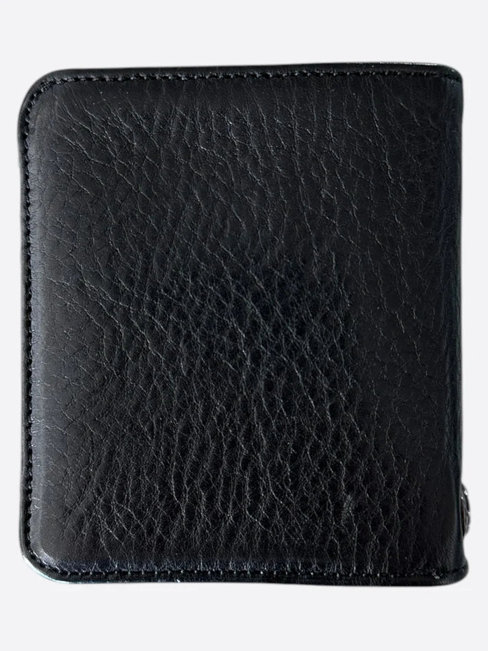 Black Cross Patch Wallet