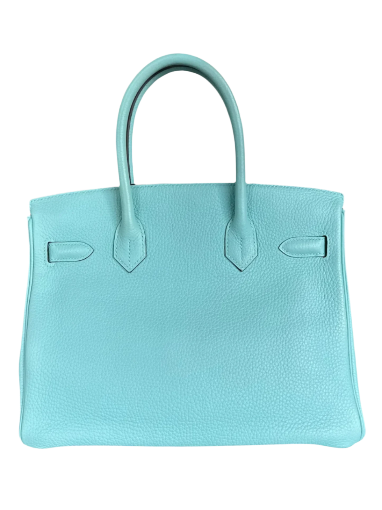 Blue Atoll Birkin 30 in Togo Leather with Gold Hardware