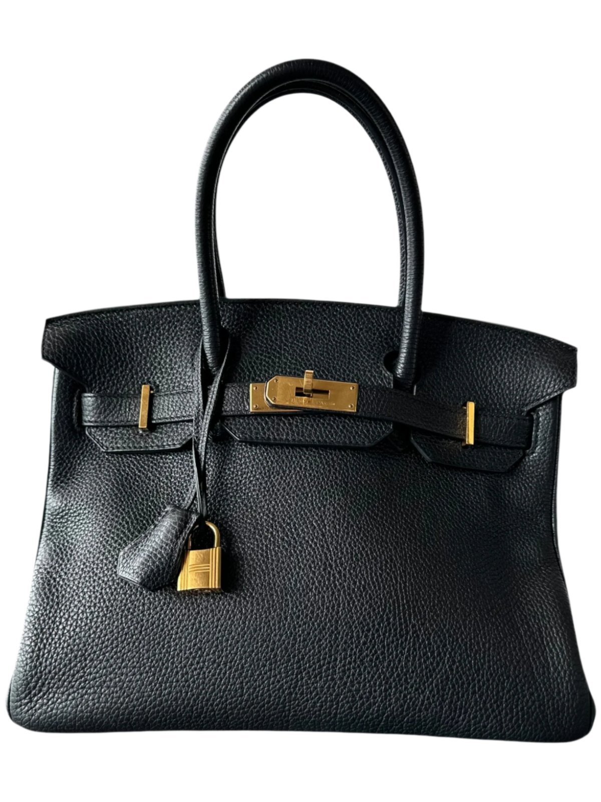 Black Noir Gold Togo Birkin 30