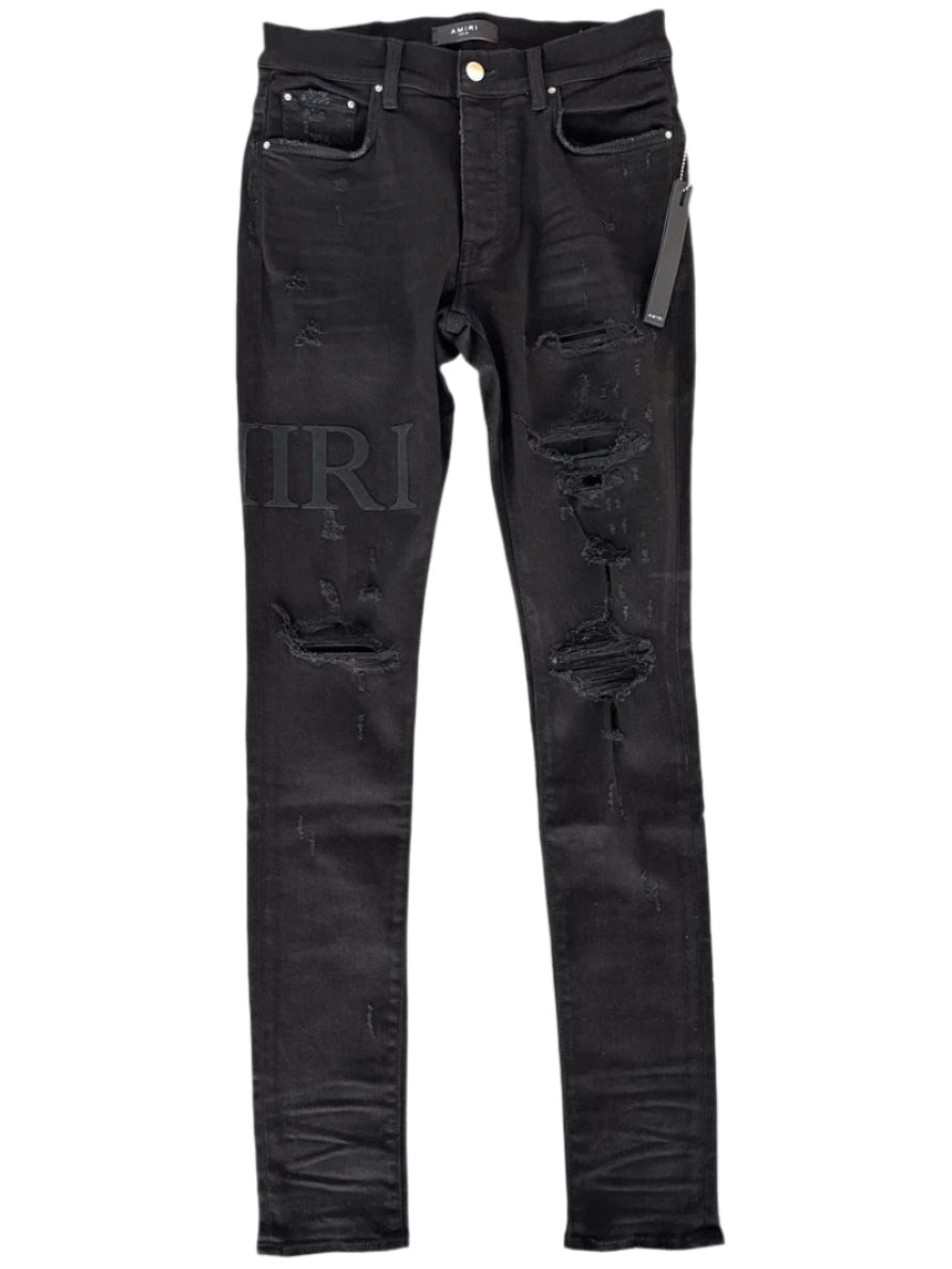 Serif Logo Black Jean Core Logo