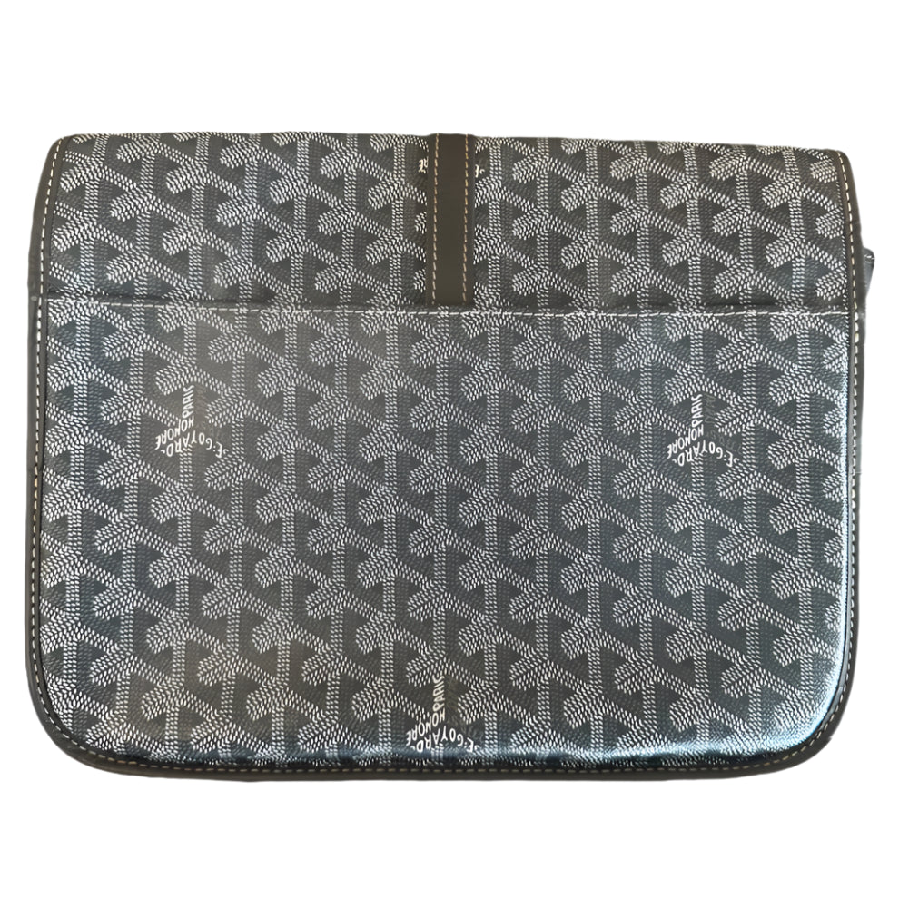 Grey Belvedere MM Messenger Bag