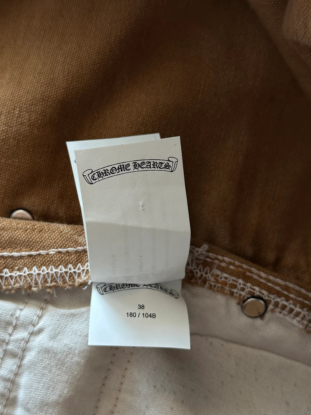 Carhartt Tan Sex Records Cross Patch Carpenter Jeans