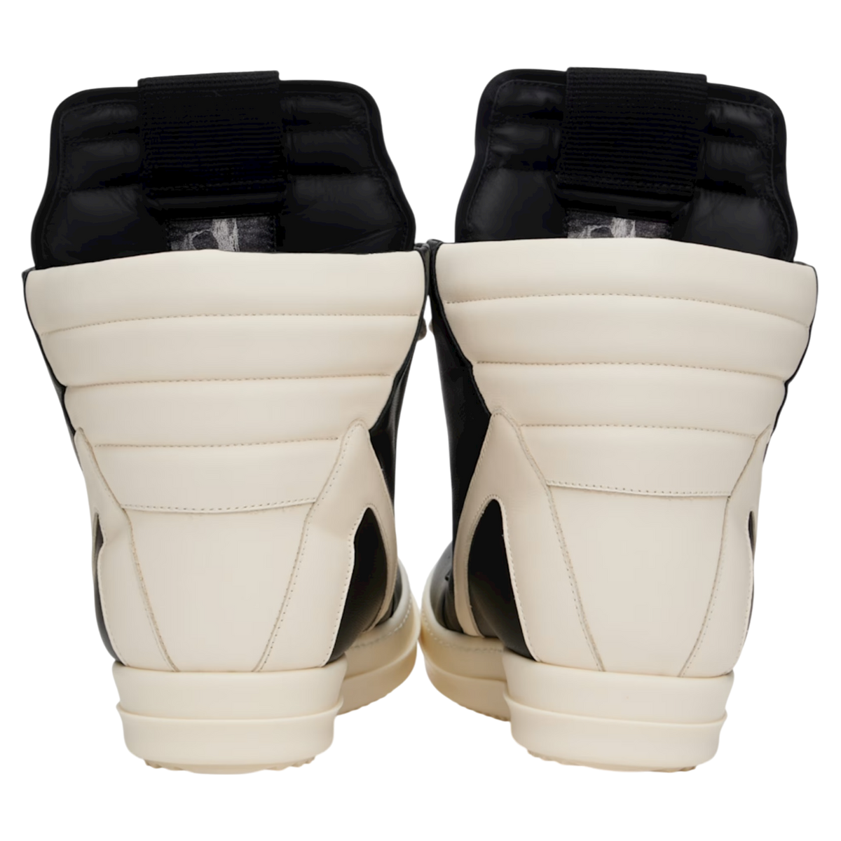 Black & Off-White Hollywood Jumbolace Geobasket Sneakers