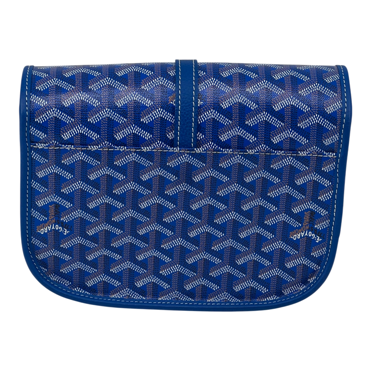 Blue Belvedere Messenger Bag