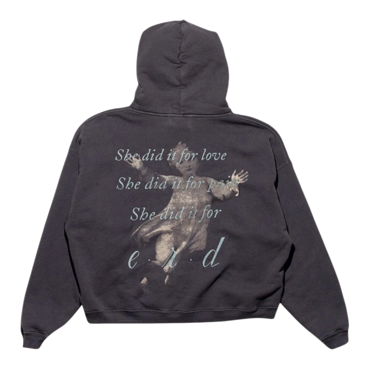 Well of Loneliness Printed Cotton-Jersey Hoodie