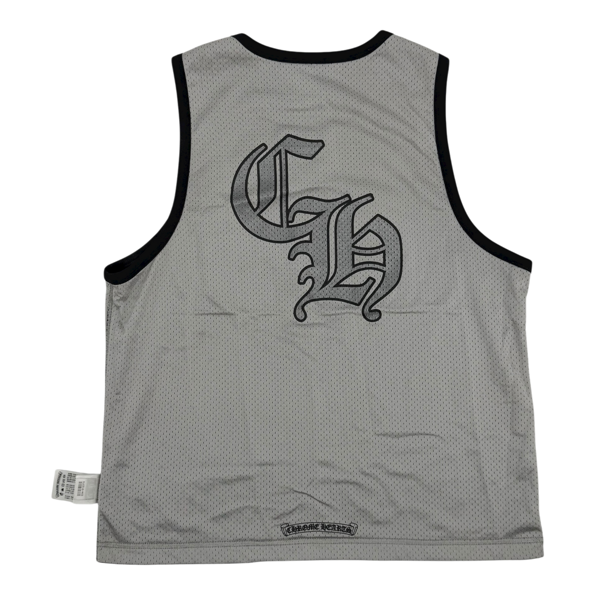 Black Mesh Tank Jersey