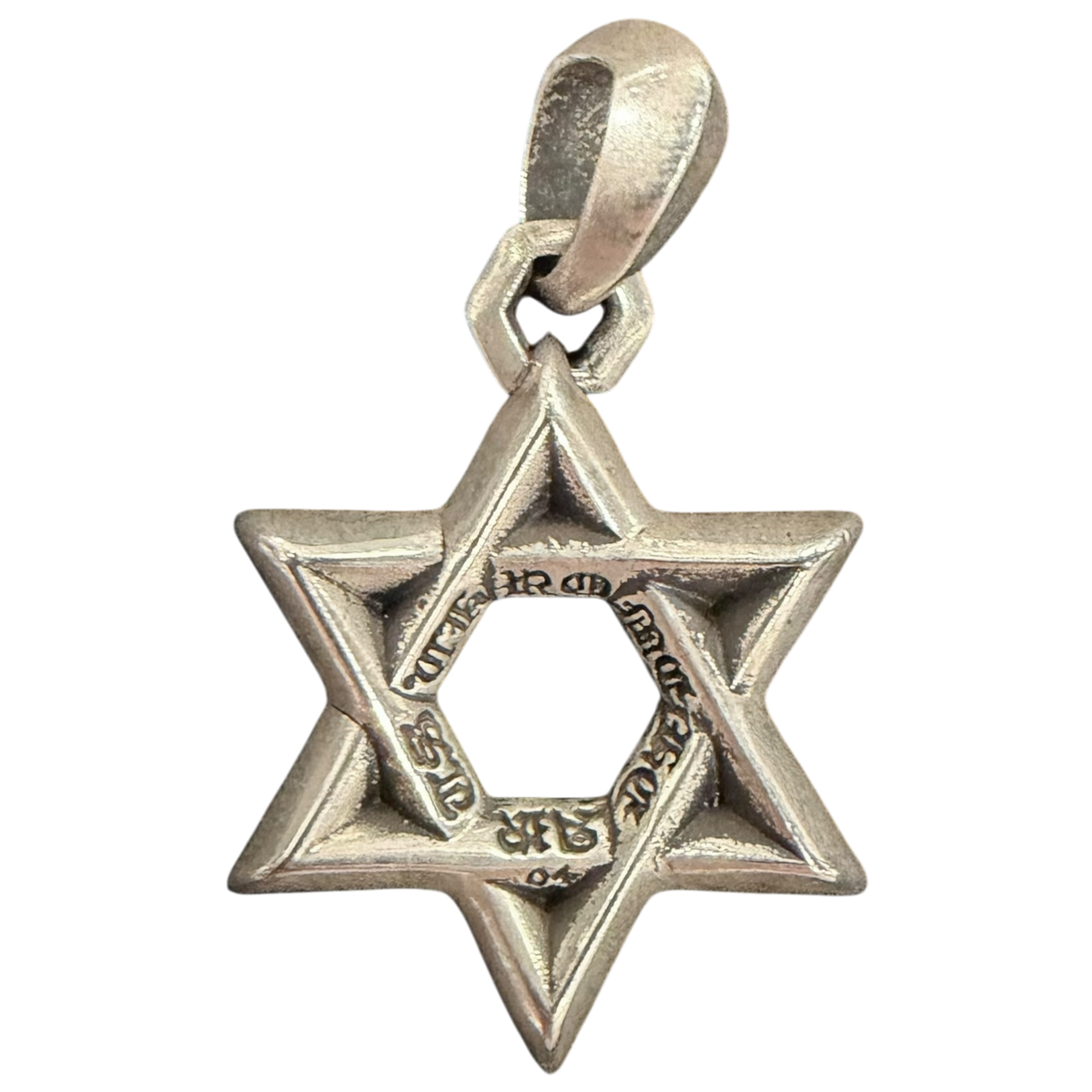 Chrome Hearts Star Of David Pendant
