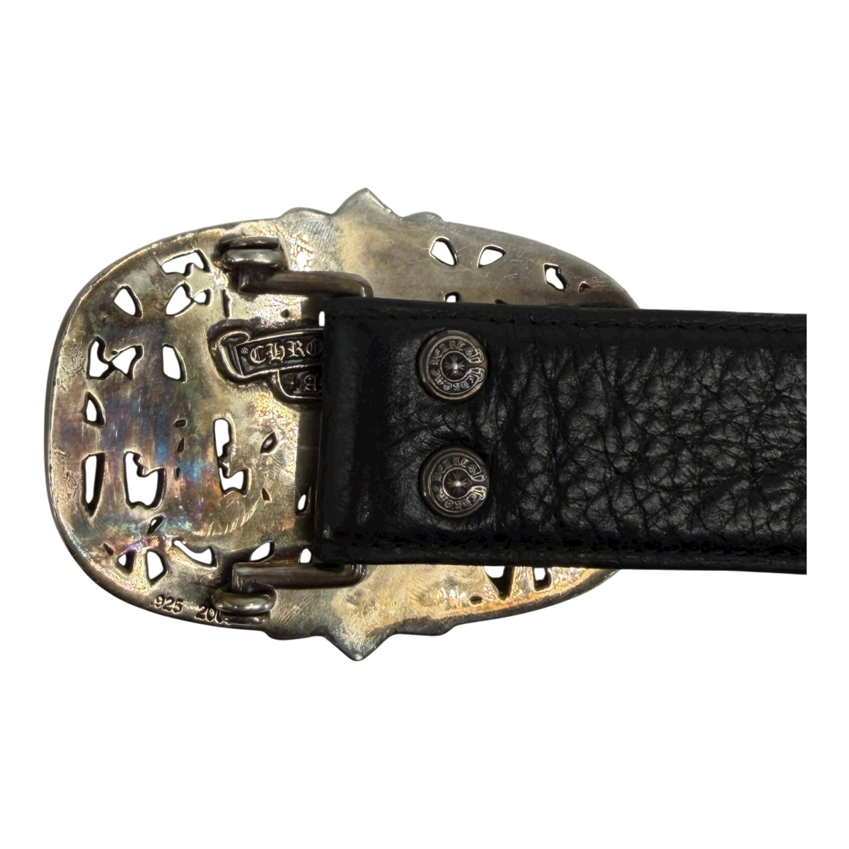 Cemetery Cross Chrome Hearts Belt & Buckle