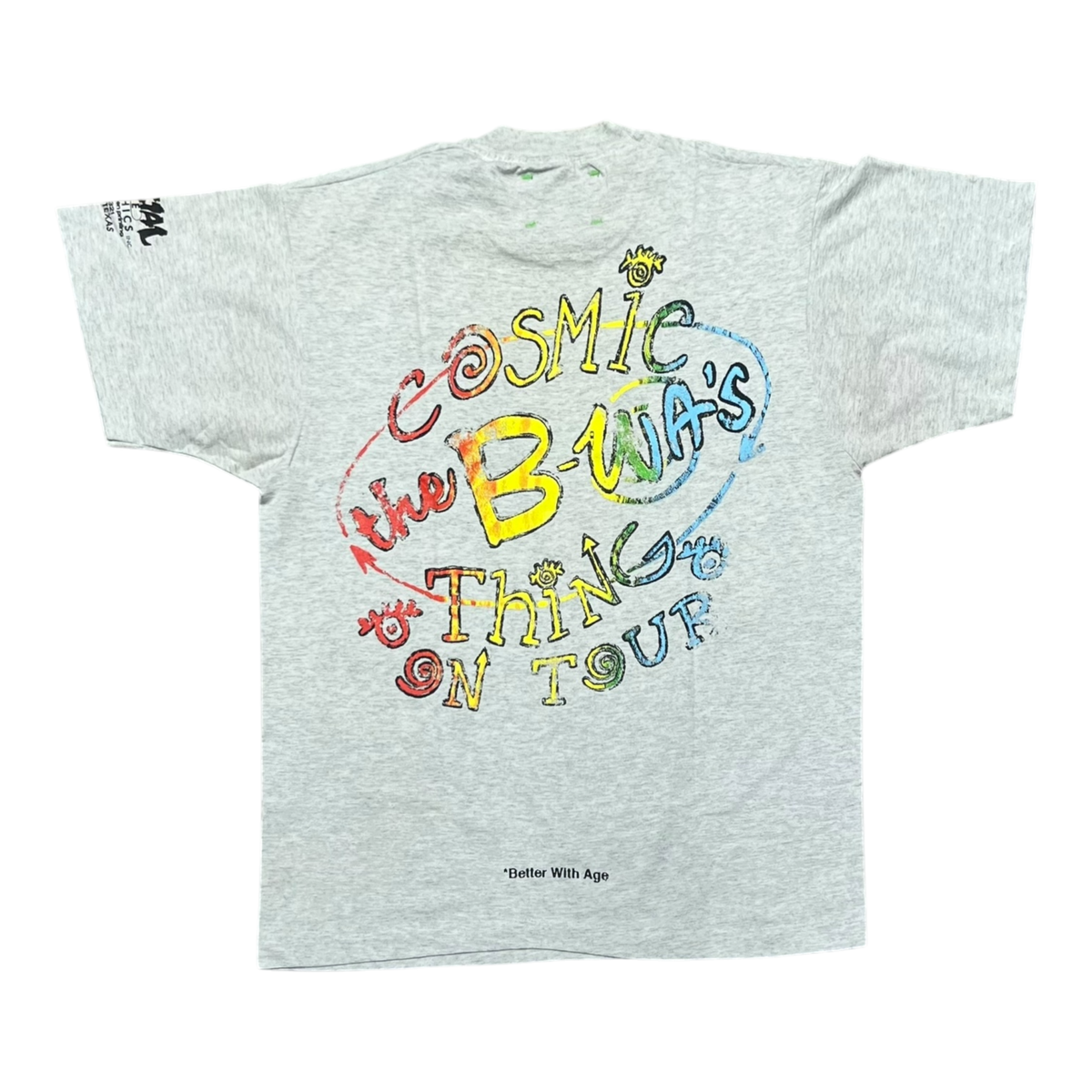 Cosmic Vintage Tee Live In To Concert Champions Grey