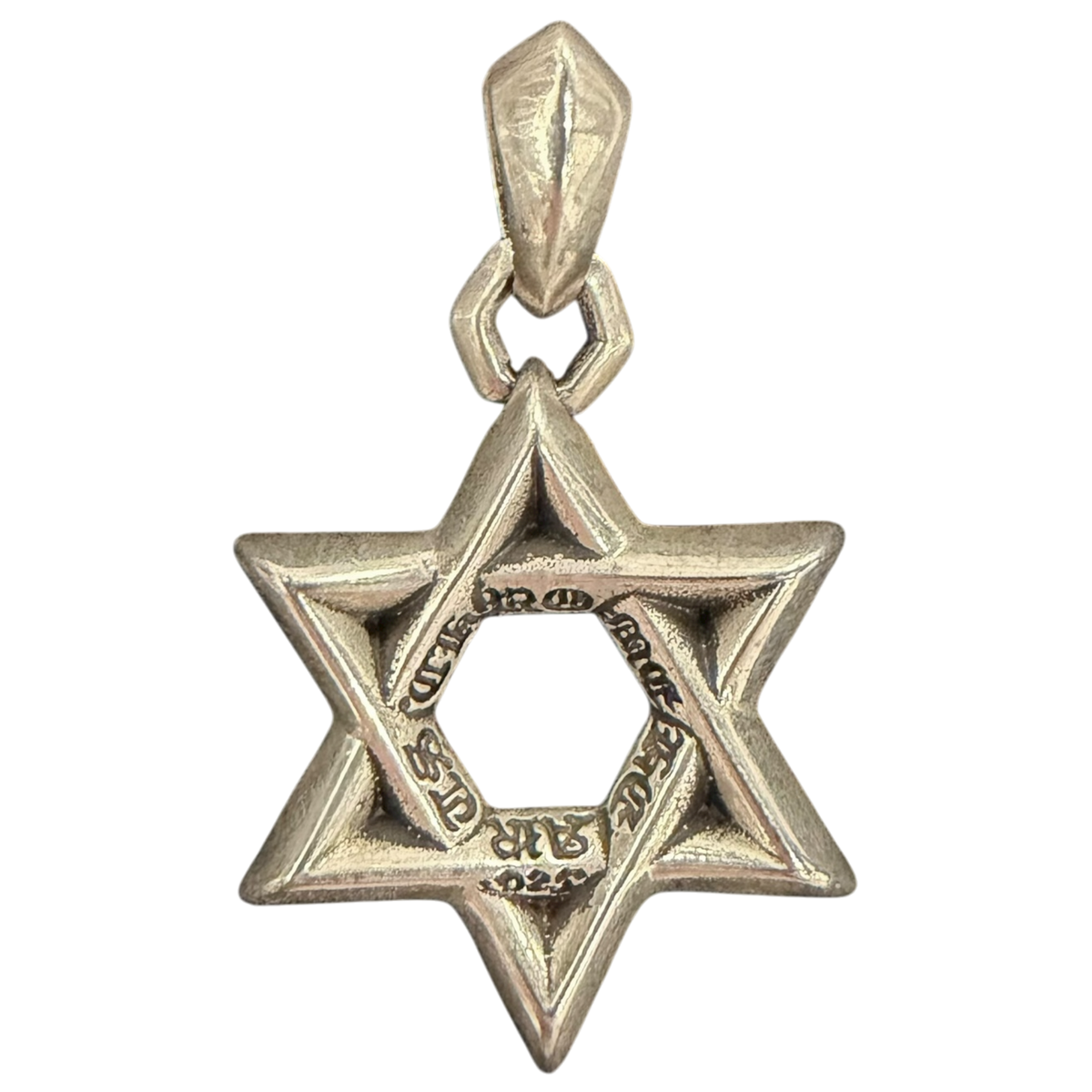 Chrome Hearts Star Of David Pendant