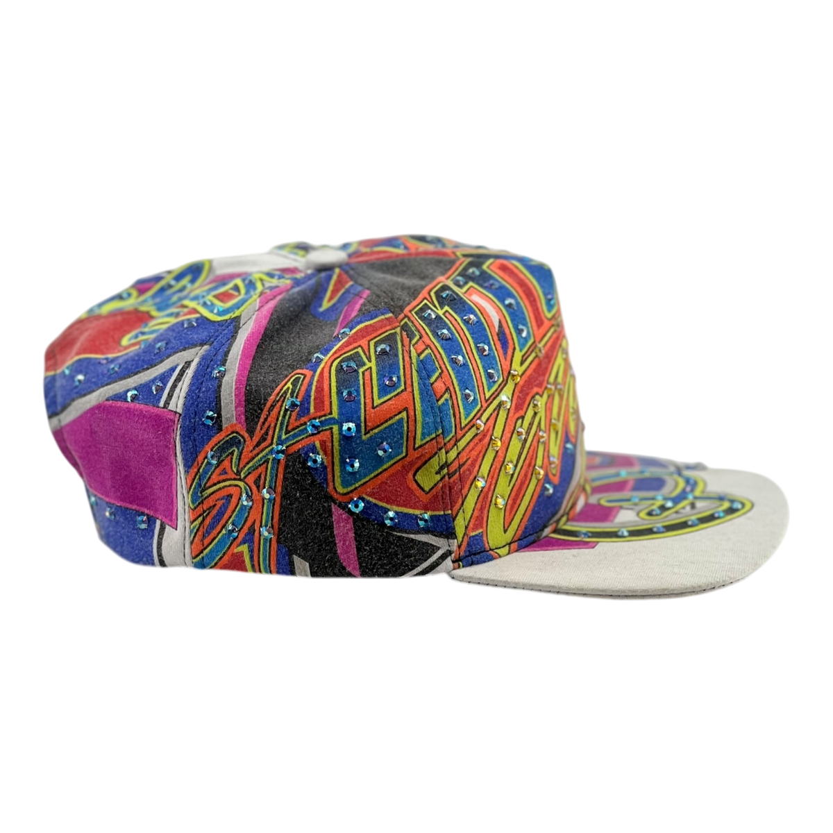 Vintage Tee Snapback White