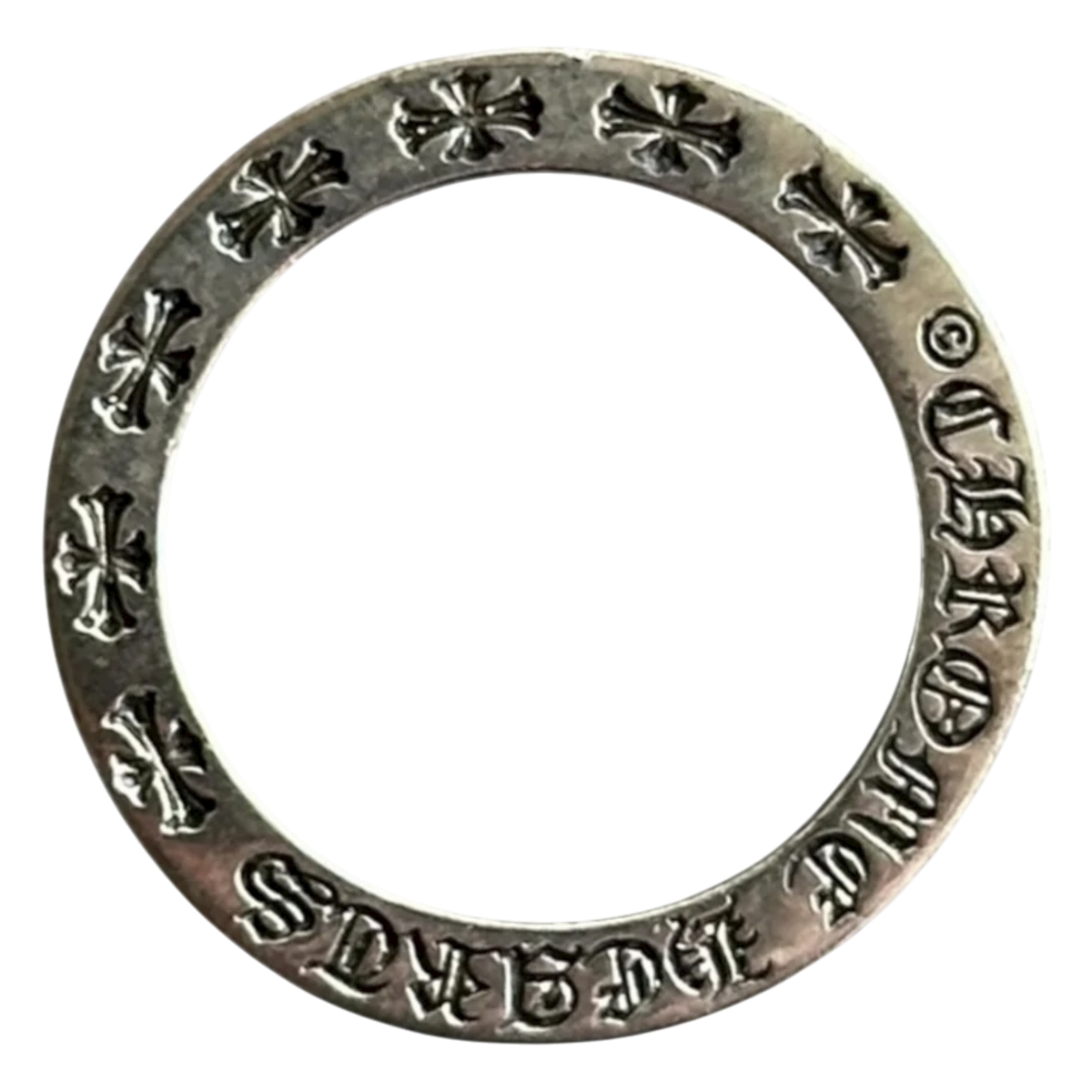 Silver Las Vegas Spacer Ring