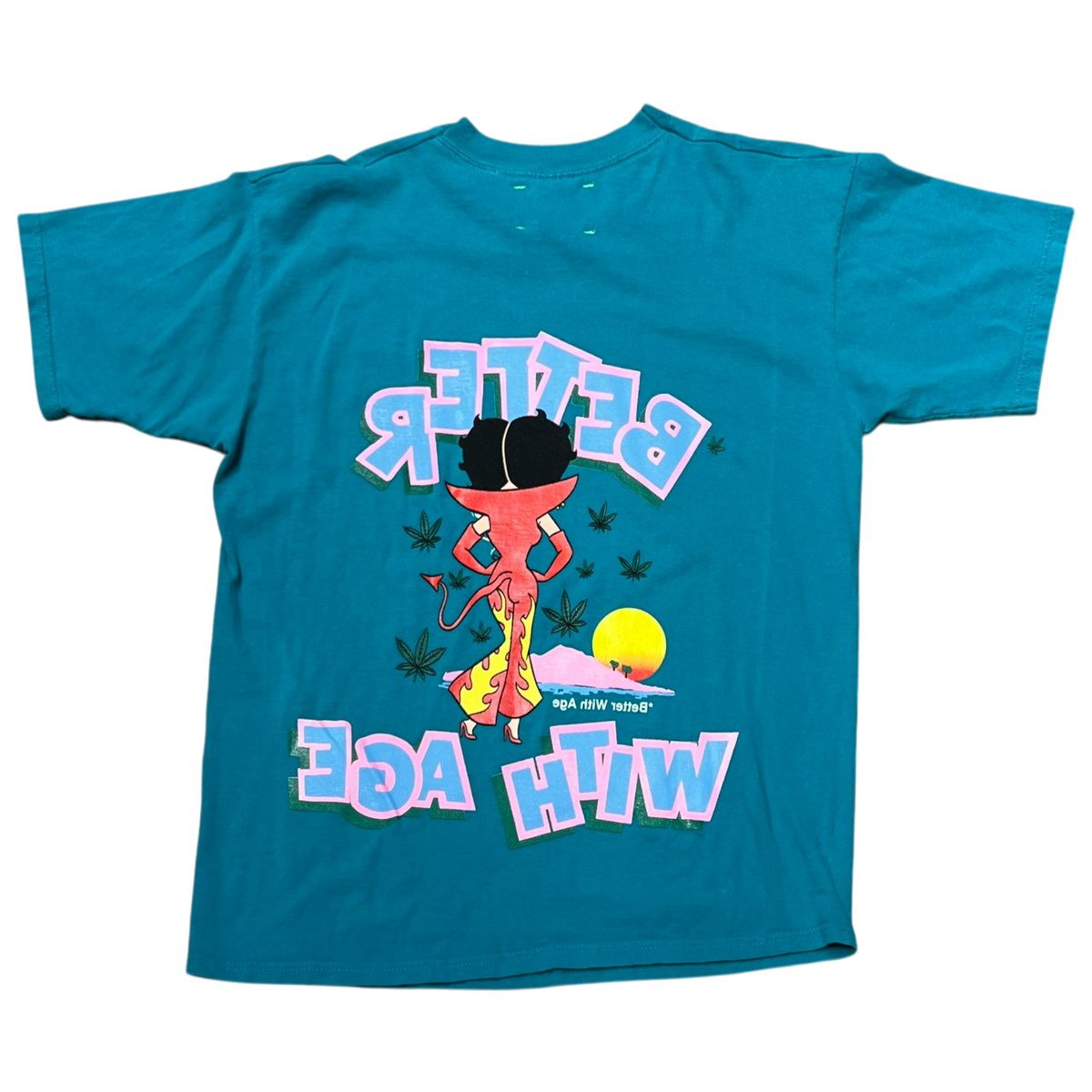 Betty Boop Vintage Turquoise Tee