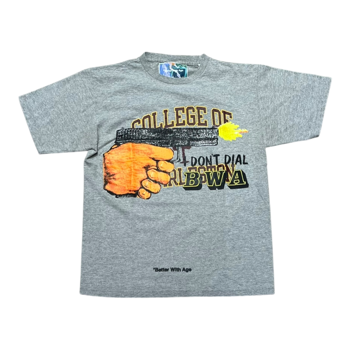 Sani Vintage Grey Tee