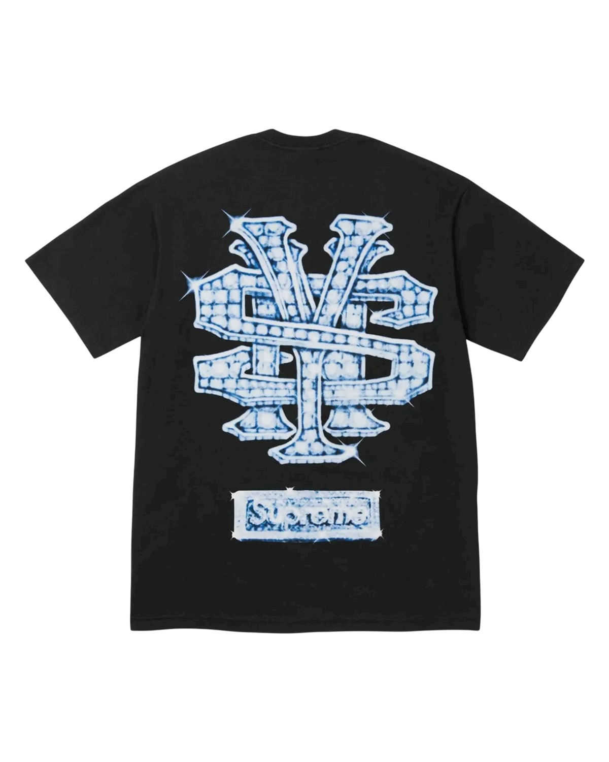 Snowman Tee Black