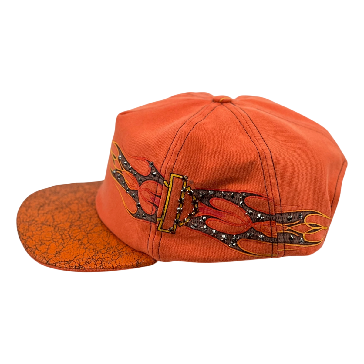 Vintage Tee Snapback Orange