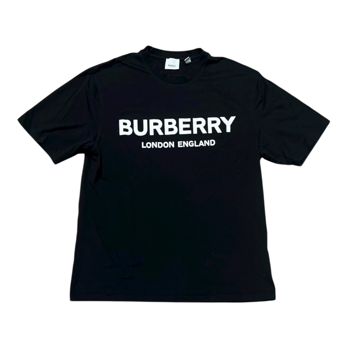 Logo Print T-shirt Black