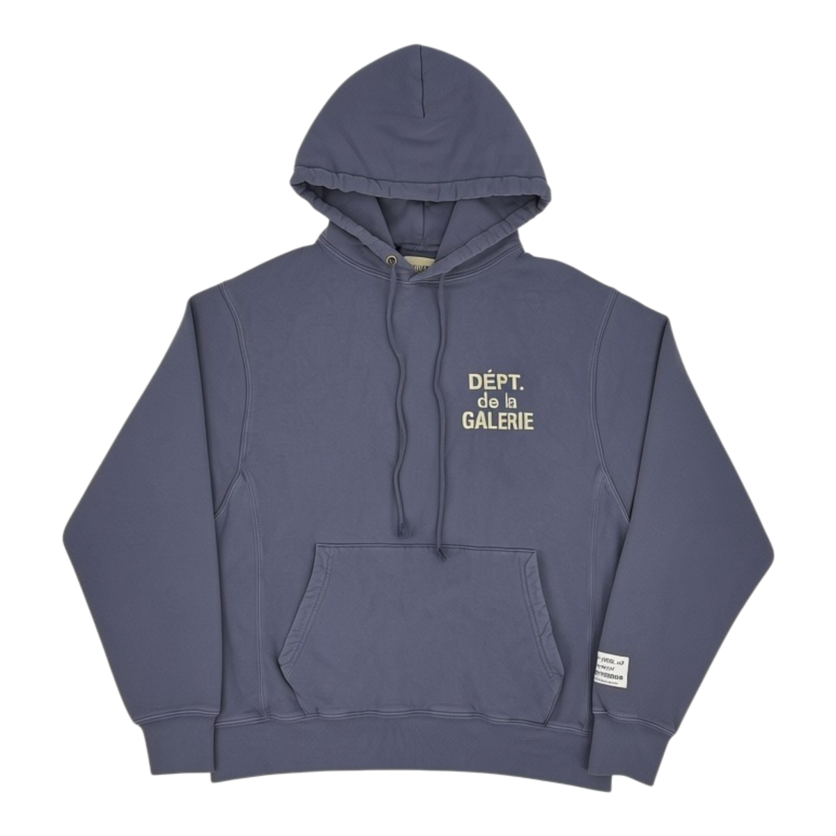 French Logo Vintage Hoodie 'Vintage Washed Navy'