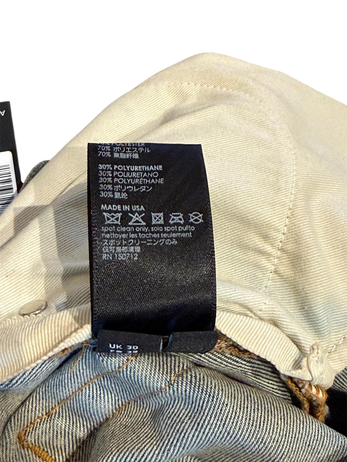 Antique Indigo & Blue Patch MX1 Jeans