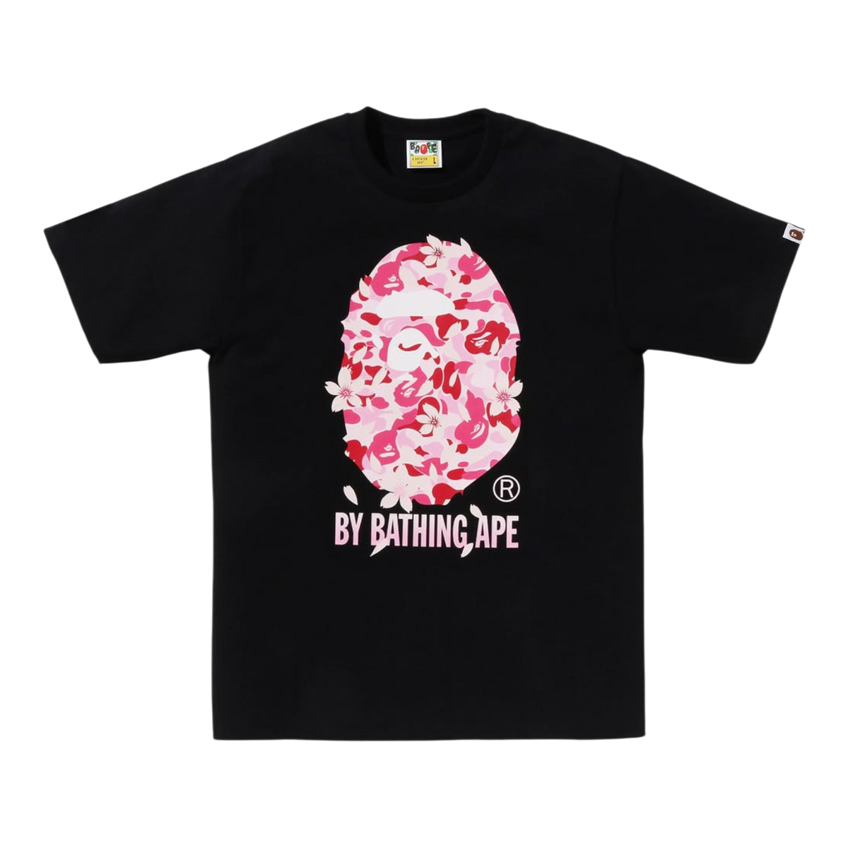 Black Abc Sakura Camo by Bathing Ape Tee