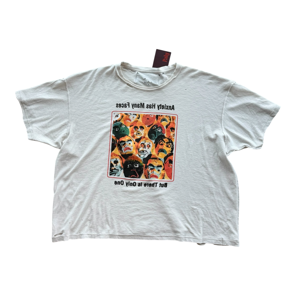 Anxiety Tee Cream (Reversible)