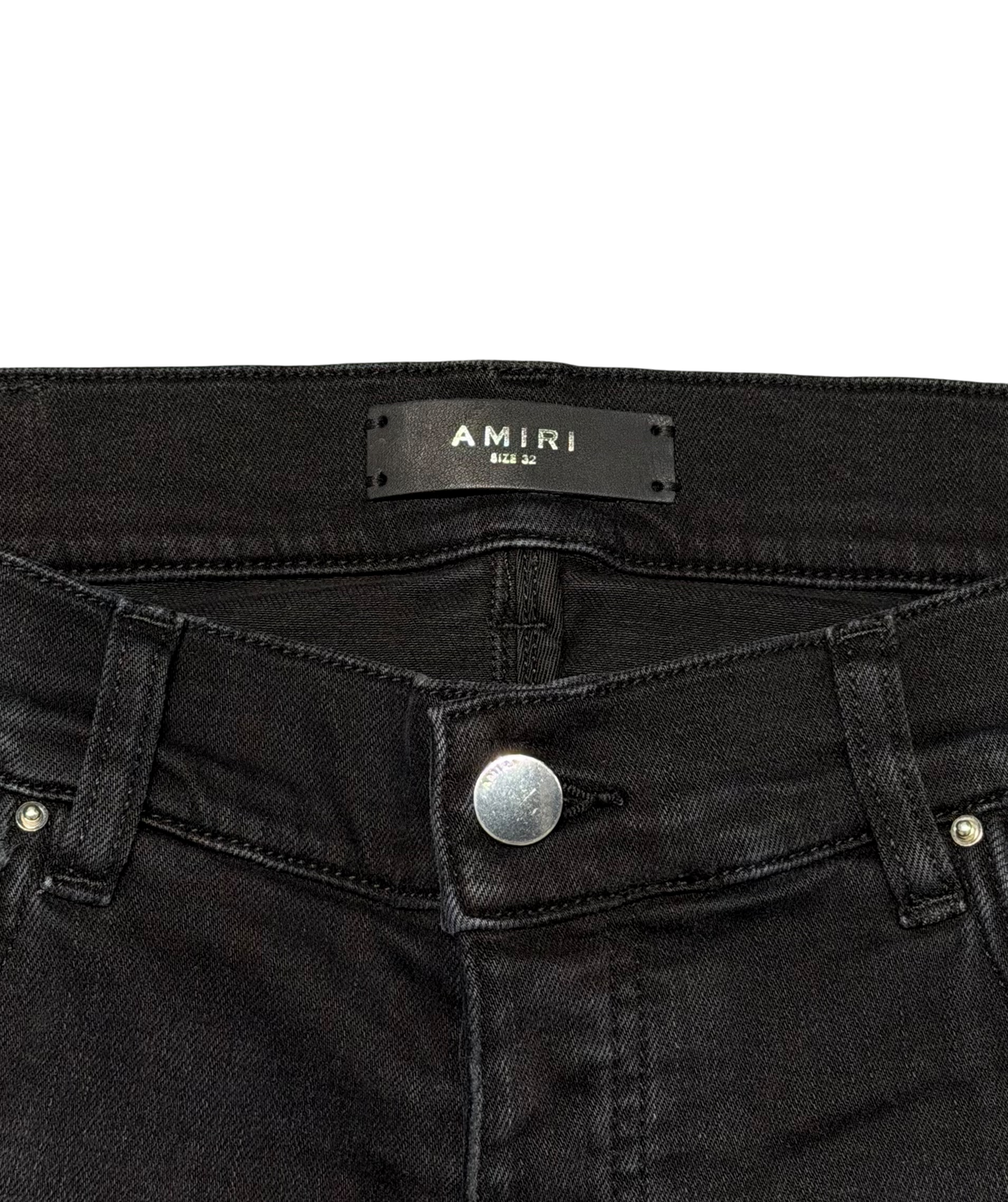 Vintage Black MA Logo Paisley MX1 Jeans