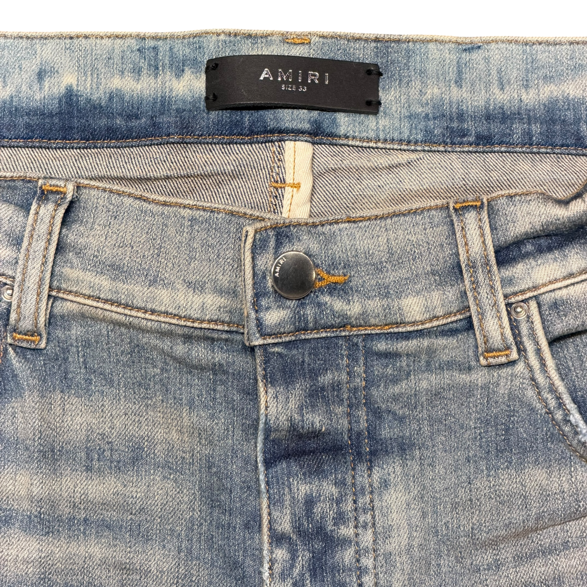 Blue Bandana Paisley Jacquard MX1 Jeans