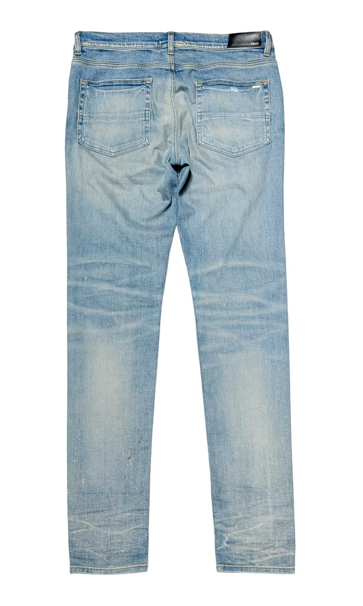 Amiri MX1 Blue Cracked Pink