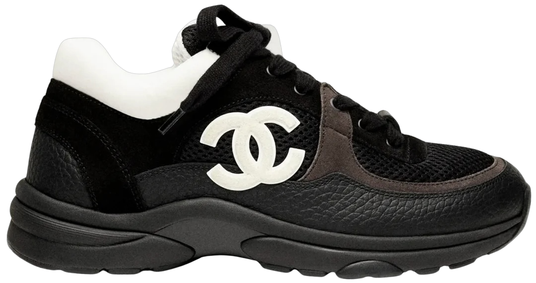 'Black White' Trainer Sneakers